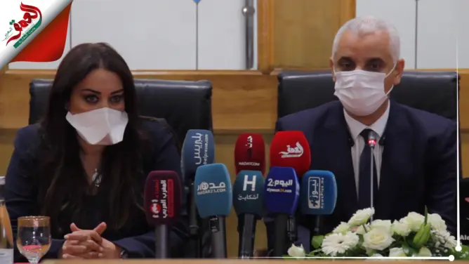 أيت الطالب مودعا وزارة الصحة: بلادنا خرجت مرفوعة الرأس من جائحة كورونا (فيديو)