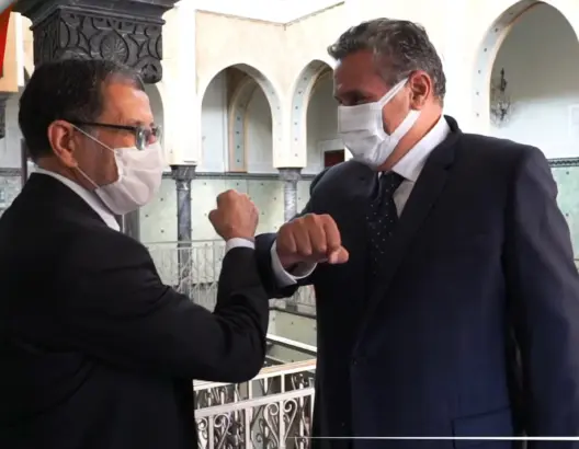 أخنوش يتسلم مهام رئاسة الحكومة من سعد الدين العثماني ويشيد بتدبير سلفه