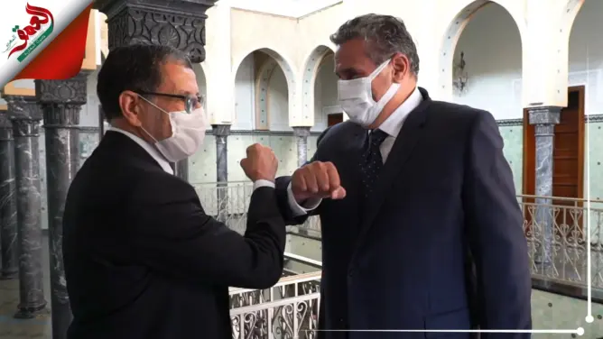 أخنوش يتسلم مهام رئاسة الحكومة من سعد الدين العثماني ويشيد بتدبير سلفه