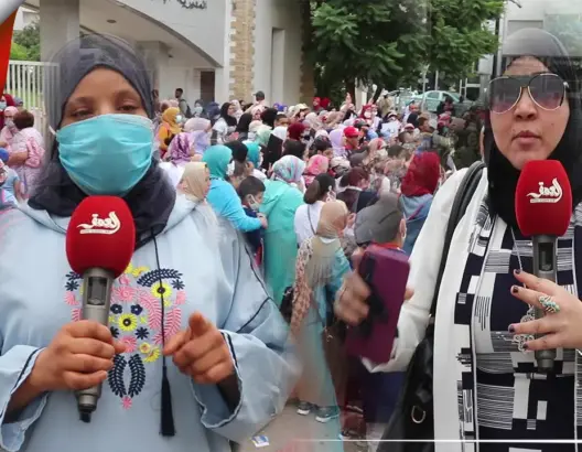 احتجاج أمهات بمكناس لدمج أطفالهن من ذوي الإحتياجات الخاصة بأقسام التمدرس والمديرة الإقليمية توضح (فيديو)