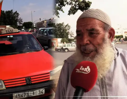 أكبر سائق سيارة أجرة بأكادير يفتح قلبه لـ”العمق” ويكشف جزءا من أسرار مهنته (فيديو)
