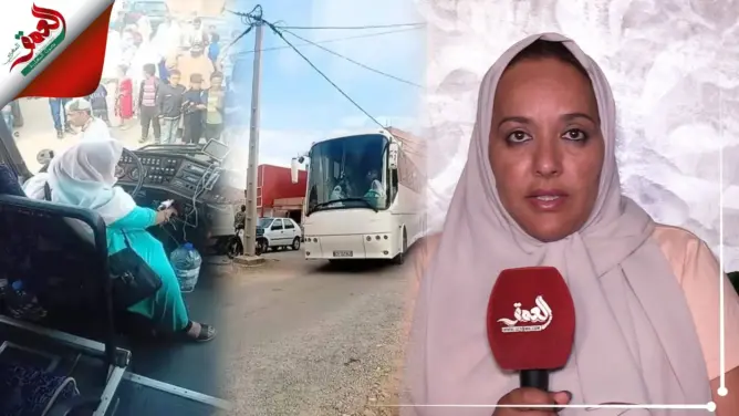 فاضمة باعبود.. سائقة دولية من سيدي إفني تحكي قصة شغفها بقيادة الحافلات (فيديو)