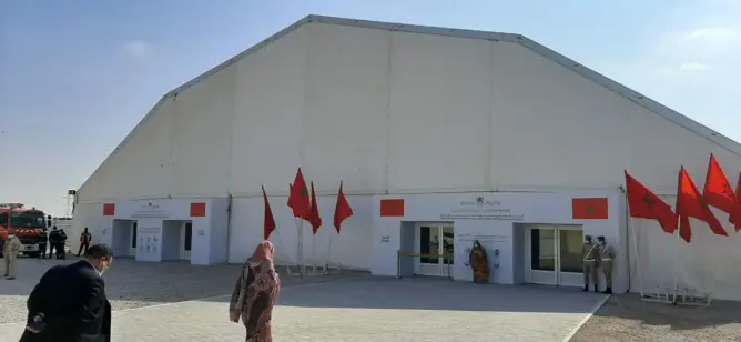 بكلفة 3 ملايير سنتيم.. إحداث مستشفى ميداني بالعيون لمرضى “كورونا” (صور)