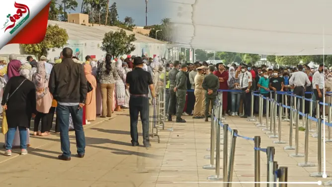 فوضى وارتباك في مركز التلقيح الرقمي بسلا .. مواطنون انتظروا ساعات دون تلقي اللقاح بسبب نفاذ “فايزر”