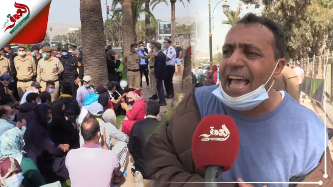 نشطاء يحتجون بأكادير ضد “جواز التلقيح”