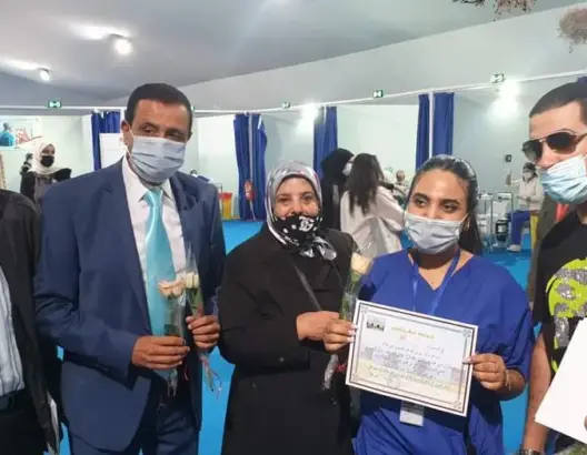 بمشاركة فنانين.. تكريم الأطر الطبية بالمركز الرقمي للتلقيح في سلا (صور)