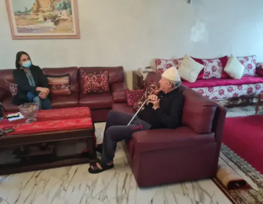 بعد منعها من دخول البرلمان.. آيت إيدير يستقبل منيب ويعرب عن تضامنه معها
