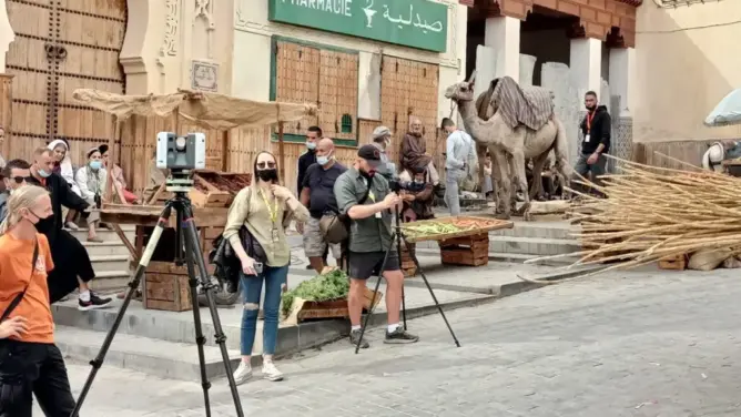 ساهم في خلق فرص شغل.. فاس تحتضن تصوير فيلم “إنديانا جونز 5” (صور)