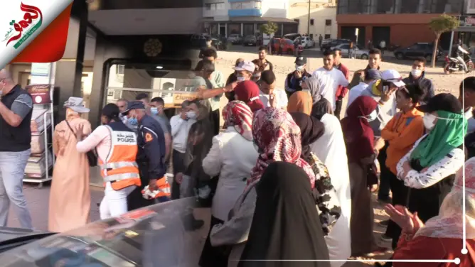 تفريق احتجاج أمهات بأكادير ضد جواز التلقيح