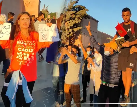 أمن الرباط يفرق احتجاجات ضد إجبارية جواز التلقيح