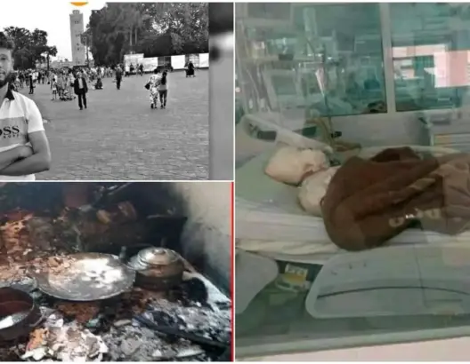 وفاة طالب بمراكش بعد انفجار قنينة غاز يسائل وضعية السكن لدى الطلاب؟