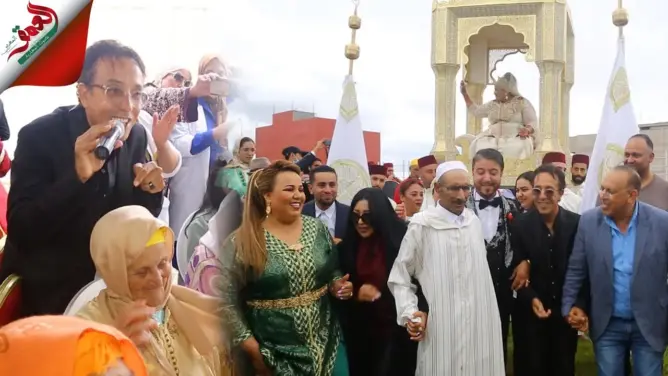 عرس بدار المسنين “بالكاموني”.. فنانون يشاركون مسن فرحته بالزواج لأول مرة (فيديو)