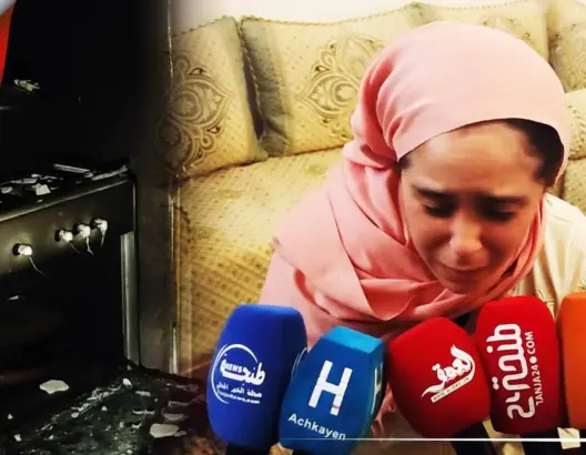 مصرع طفلين في حريق بطنجة.. الوالدان تحت الصدمة والجيران يروون تفاصيل الفاجعة (فيديوهات وصور)