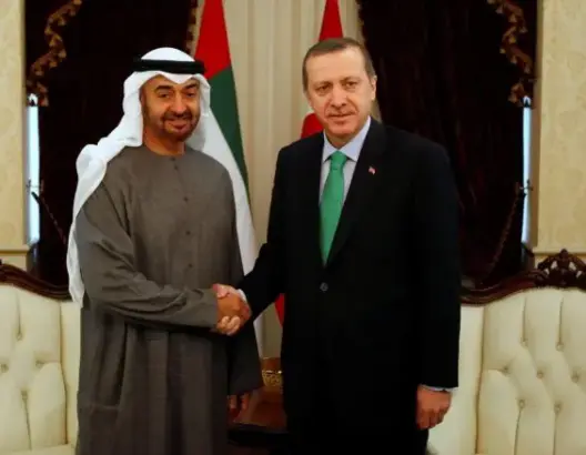بعد سنوات من التوتر .. ولي عهد أبو ظبي محمد بن زايد يزور تركيا للقاء أردوغان