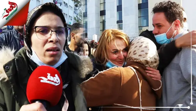 متابعة معتقلي احتجاجات “جواز التلقيح” بطنجة في حالة سراح.. والمتابعون: من حقنا رفض الجواز (فيديو)