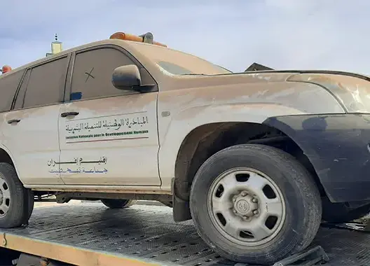 ظلت بمرآب الجماعة لسنوات.. سيارة الإسعاف الوحيدة بـ”تيمحضيت” تخرج لإسعاف المرضى (صور)