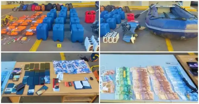 تفكيك شبكة للهجرة السرية والاتجار بالبشر بالبيضاء.. واعتقال 13 شخصا (صور)