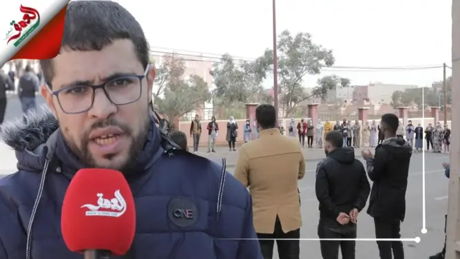 مجازوا زاكورة يحتجون ضد شروط اجتياز مباراة التعليم