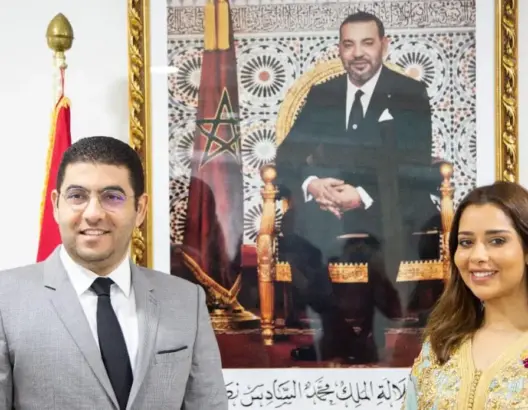 وزير الثقافة مهدي بن سعيد يستقبل الفنانة اليمنية بلقيس فتحي بالرباط (صور)