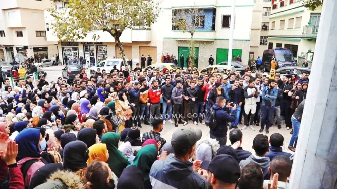 لليوم الثاني.. احتجاجات حاشدة ومقاطعة للدراسة بتطوان تنديدا بقرار بنموسى (فيديوهات)