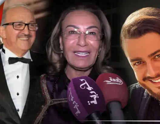 الركراكي تتحدث عن علاقتها بمحمد الجم ونجاح ابنها سعد لمجرد (فيديو)