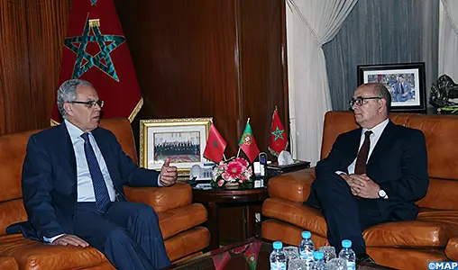 لوديي والجنرال الفاروق يستقبلان وزير الدفاع البرتغالي