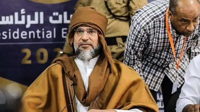 حكم قضائي يعيد سيف الإسلام القذافي لسباق الانتخابات الرئاسية بليبيا