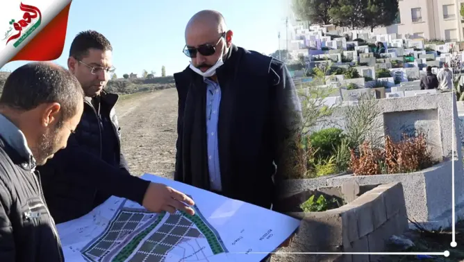 عمدة طنجة يطلق مشروع إعادة تهيئة أكبر مقبرة في المدينة (فيديو)