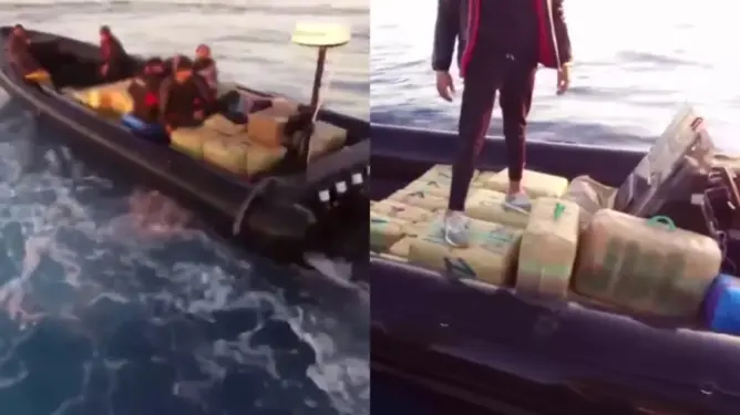 قادمة من المغرب.. إسبانيا تحبط تهريب 2.5 طن من المخدرات وتعتقل 6 أشخاص (فيديو)