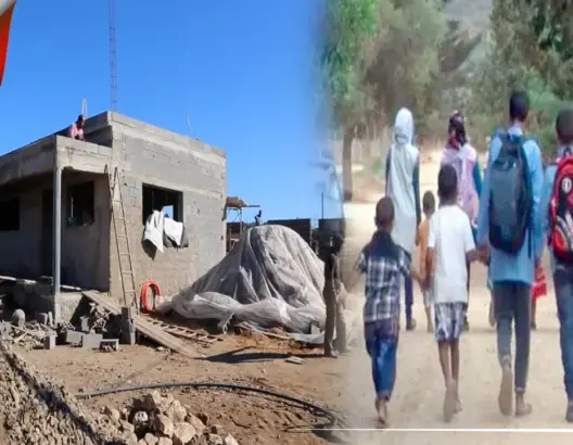 أبناء دوار بإقليم سطات يتطوعون بمالهم وجهدهم لبناء مدرسة تنقذ الأطفال من الهدر (فيديو)