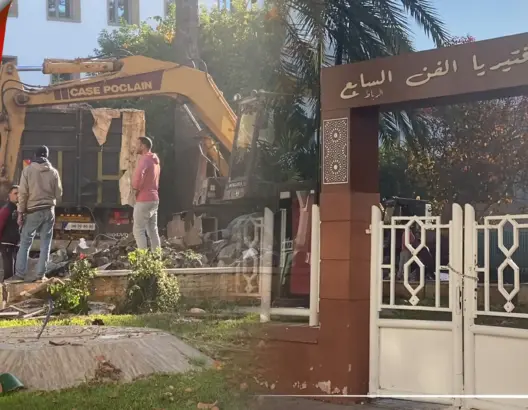 رسميا.. سلطات الرباط تهدم مقهى “الفن السابع” أحد أشهر الفضاءات بالعاصمة (فيديو)