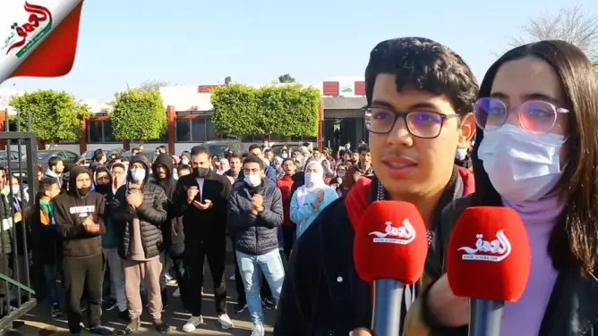 مُضربون منذ أسبوعين.. طلبة معهد الإحصاء بالرباط يستنكرون أوضاعهم ويطالبون بالدراسة حضوريا (فيديو)