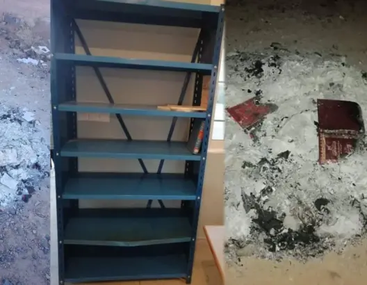 مجهولون يحرقون 200 كتاب فلسفة بفجيج .. ونداءات للتبرع من أجل تعويضها (صور)
