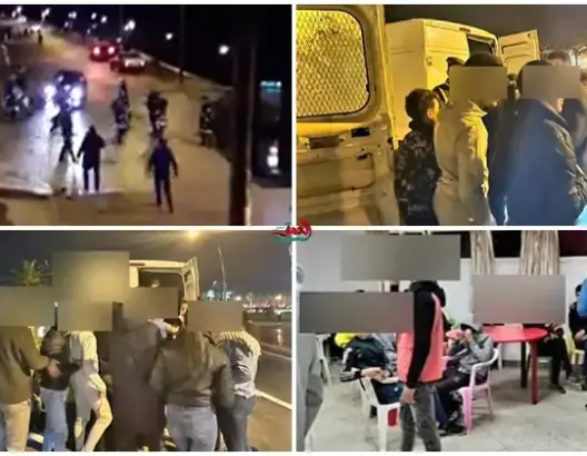 مطاردات واعتقالات بعد توافد راغبين في الهجرة على معبر سبتة بسبب “إشاعة” (صور)