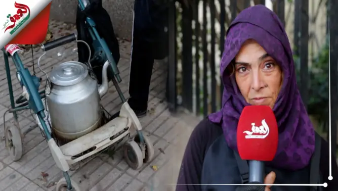 تبيع القهوة لتنقذ طفلها .. “ليلى” شابة قست عليها الحياة بعدما تخلى عنها زوجها (فيديو)