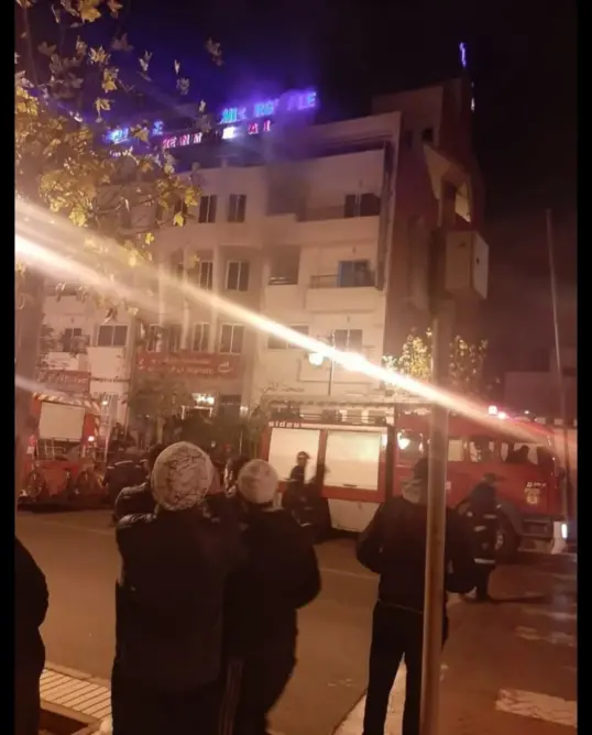 اندلاع حريق بمصحة خاصة بوجدة ونقل المرضى نحو مستشفيات أخرى