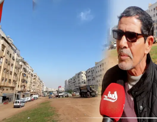 شارع عمر ابن الخطاب بالدار البيضاء يتحول إلى”شارع الزبالة”