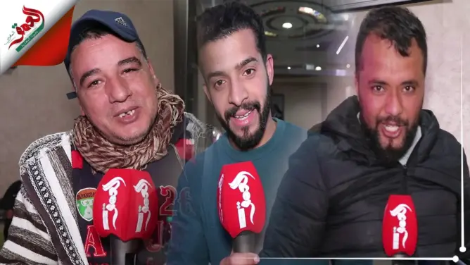 هكذا عبر مغاربة ضواحي الحاجب عن فرحتهم بانتصار  الأسود على جزر القمر(فيديو)