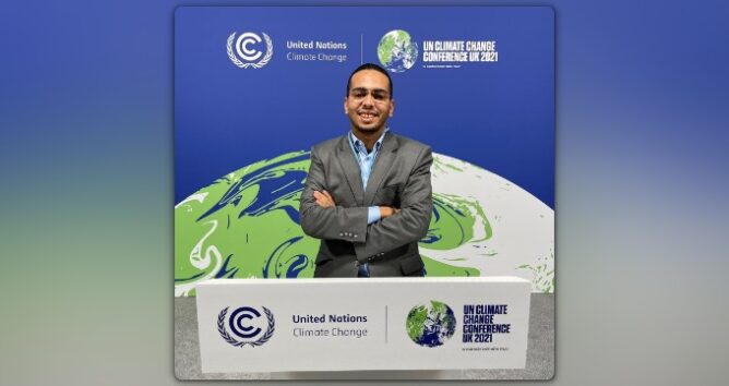 حاتم أزناك، مؤسس ورئيس منظمة شباب التنمية المستدامة بالمغرب