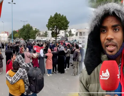 المتعاقدون يحتجون بالدار البيضاء