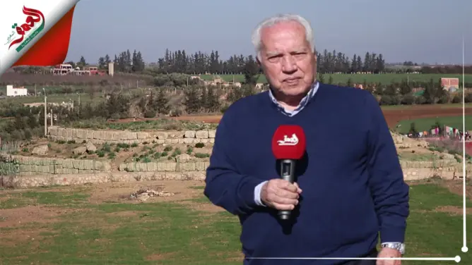 ضريح أحد الأمراء الأمازيغ .. باحثون يسلطون الضوء على “معلمة سوق الكور” بالحاجب (فيديو)