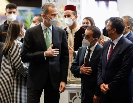 العاهل الإسباني يبعث برسالة ود ثانية إلى المغرب ويزور رواقه بمعرض السياحة بمدريد