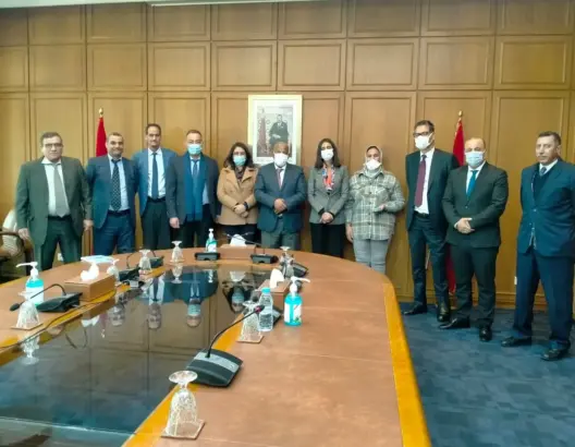 نادية فتاح تعد بوضع نظام أساسي خاص بموظفات وموظفي وزارة الاقتصاد
