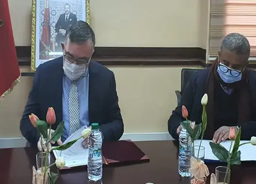 تعزيز مجال التكوين يجمع المديرية الجهوية للصحة والجامعة الخاصة بفاس مكناس
