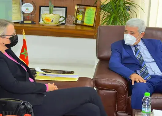 سفيرة فرنسا بالمملكة تزور جهة فاس مكناس لدعم مشاريع تنموية بالمنطقة (صور)