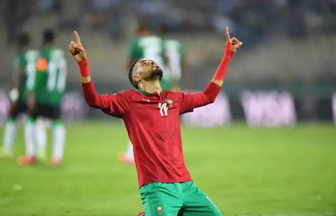 3 أهداف تفصل النصيري عن تحقيق رقم قياسي تاريخي رفقة المغرب في “الكان”