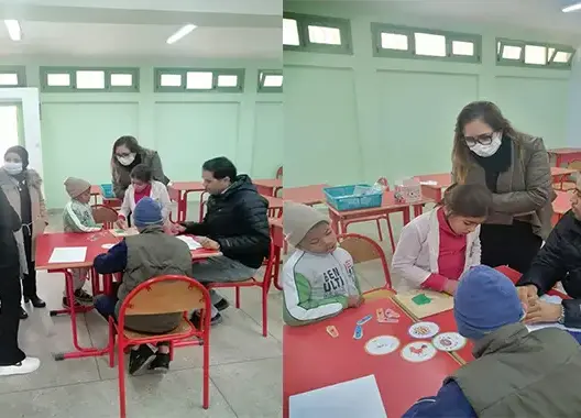 حملة طبية تستهدف تلاميذ من ذوي الإحتياجات الخاصة بمكناس (صور)
