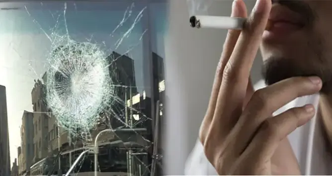 بعد منعه من التدخين داخلها.. شاب يكسر زجاج حافلة بوجدة ويلوذ بالفرار