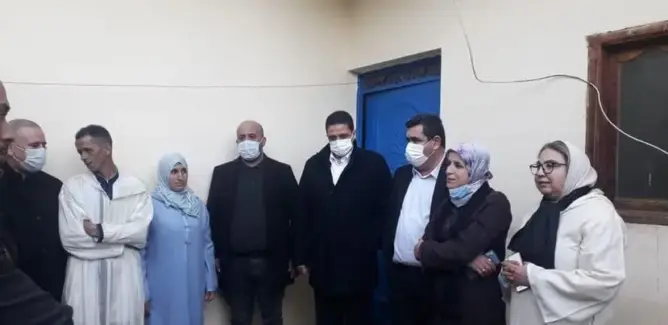 رئيس مجلس جهة طنجة تطوان الحسيمة يقدم واجب العزاء لعائلة الطفل ريان