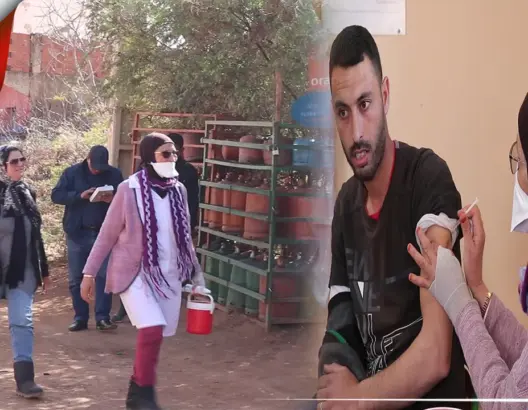 حملة للتلقيح ضد كورونا تجوب دواوير بودربالة ضواحي الحاجب (فيديو)